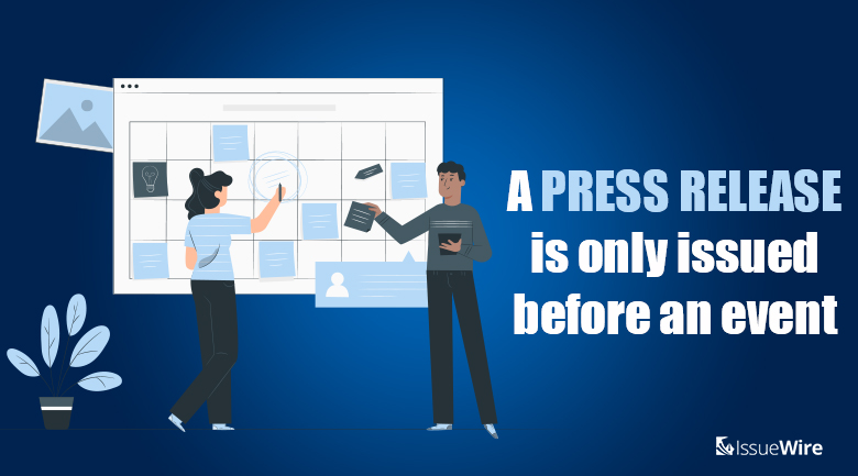 Press Release Issued before Event 2020