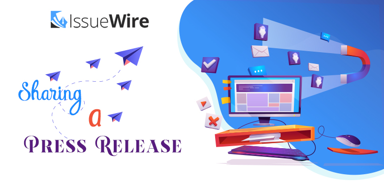 Sharing a press release