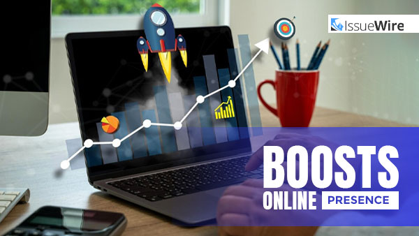 Boosts Online Presence