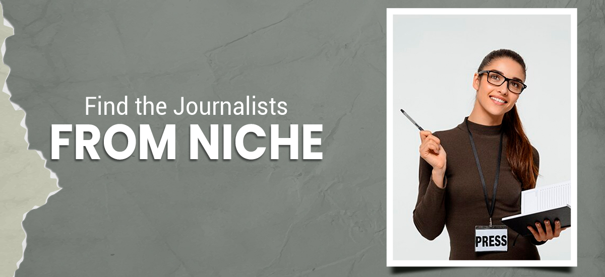 Find the Journalists from Niche