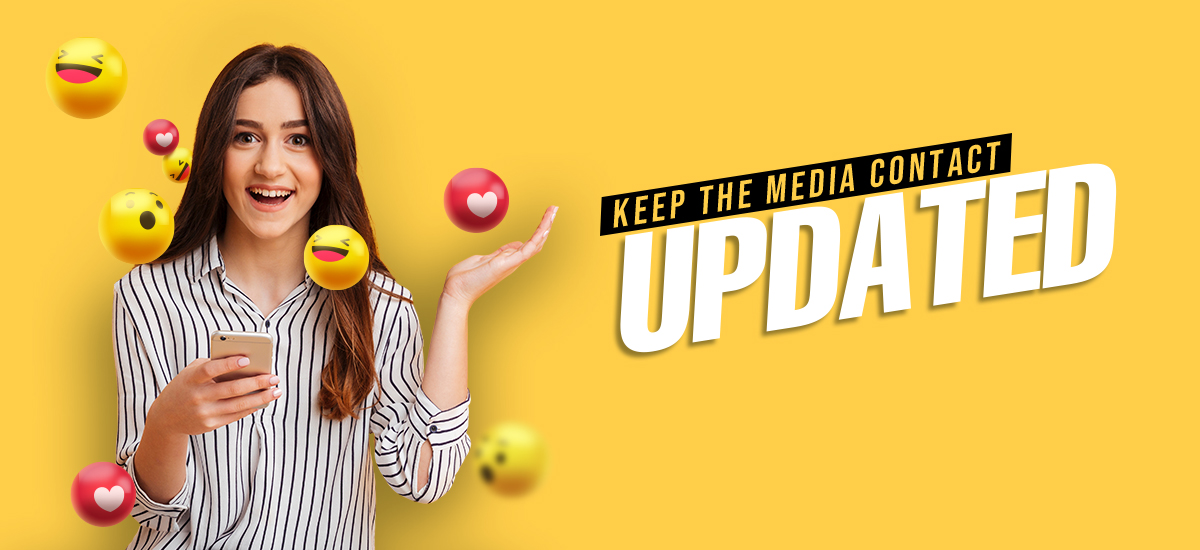 Keep the Media Contact Updated