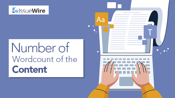Number of Wordcount of the Content