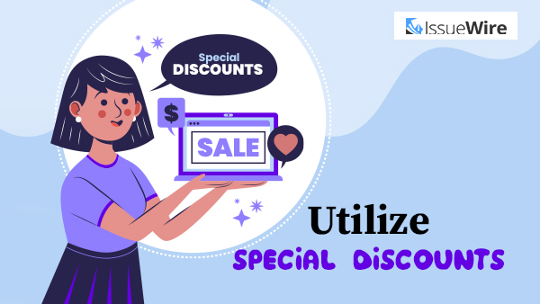 Utilize Special Discounts