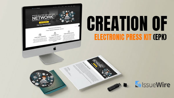 Creation of Electronic Press Kit (EPK)
