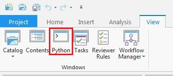ArcGIS Pro のリボンの画像