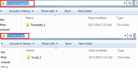 Image of seperate root folders