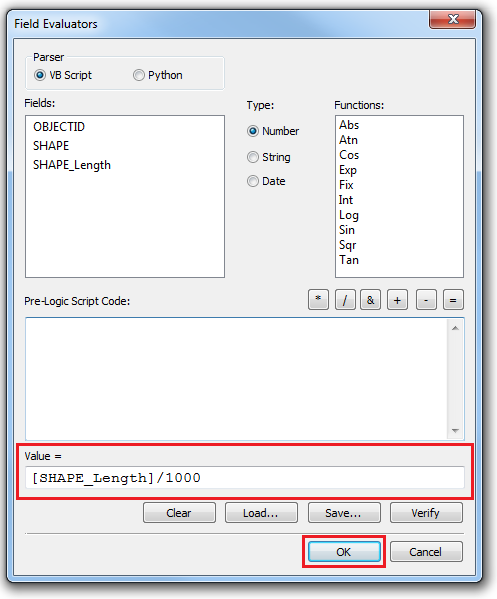 Expression to change the unit of the value used as the attribute source from meters to kilometers.