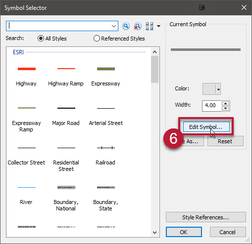 6. Click Edit Symbol on the right.