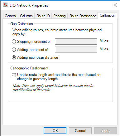 Gap Calibration Rules