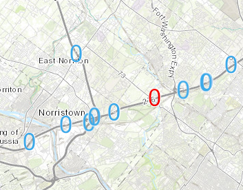 The custom symbol font incorrectly displays in Portal for ArcGIS.