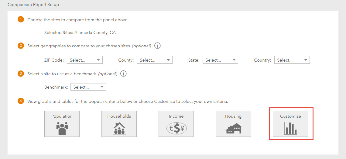 Customize icon