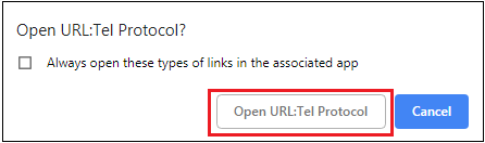 This is the Tel Protocol window.
