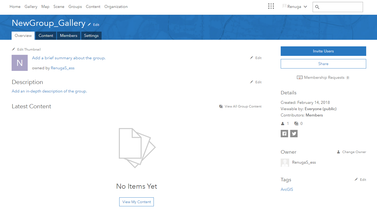 How To Hide the gallery content from the organization Gallery tab in