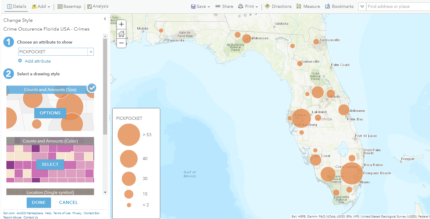 Data with Null values are not shown in ArcMap.