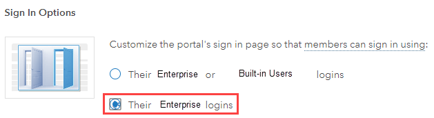 The image of the Sign In Options interface.