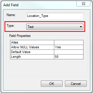 This is the Add Field dialog box.