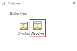 Image showing the Dissolve Buffer option.