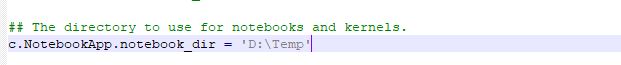 The image of the config file