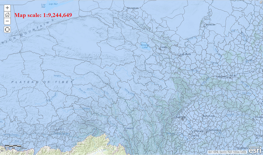 The map at 1:9,244,649 map scale.