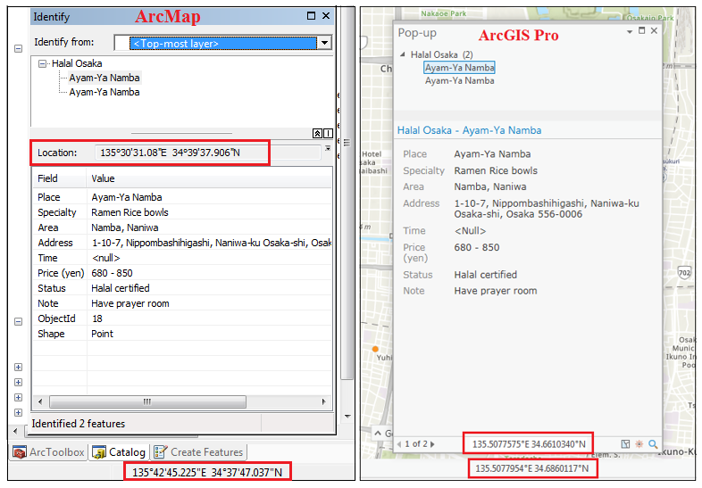 adding xy data to arcmap