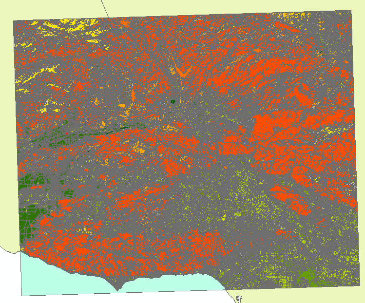 This is the output of Raster to Polygon tool