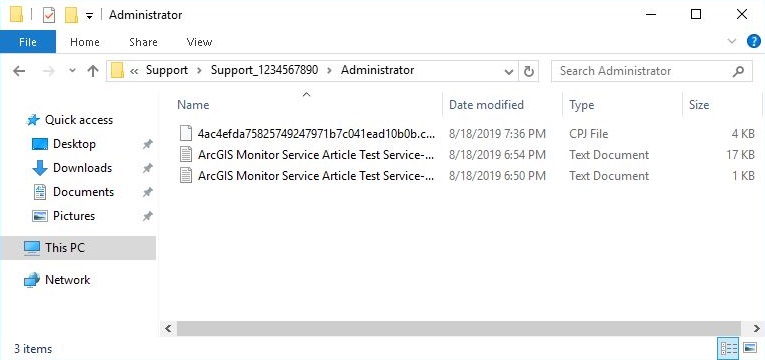 Image of the Administrator folder