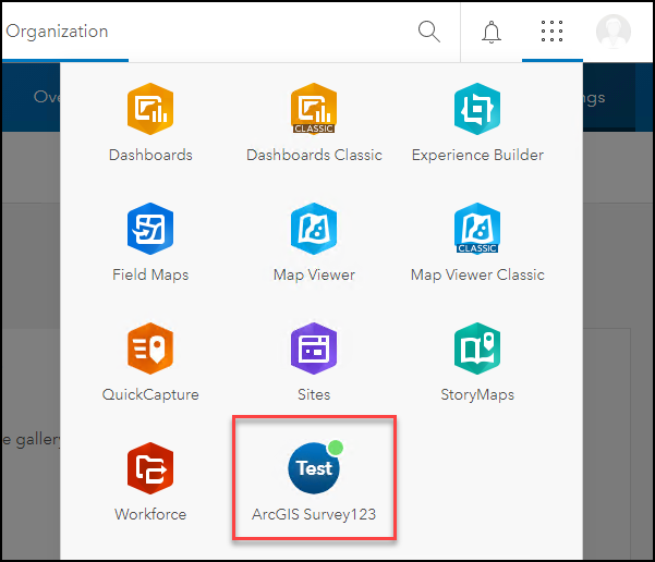 The image of the newly created web app being added in the app launcher.