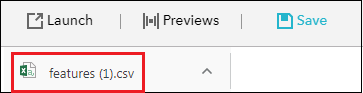This is the CSV download