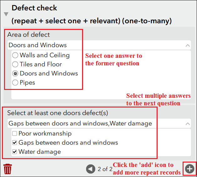 This is the survey form