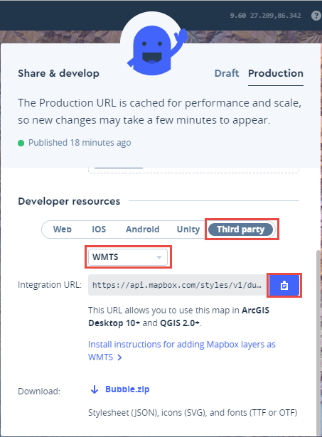 Developer Resources section