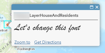 ArcGIS Online pop-up