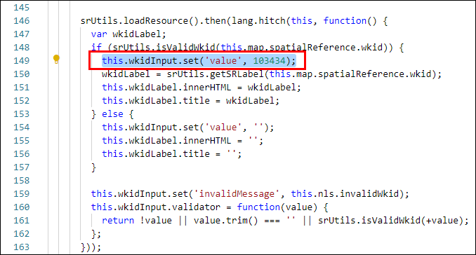 An image of the Print widget JavaScript file.