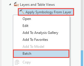 Batch option