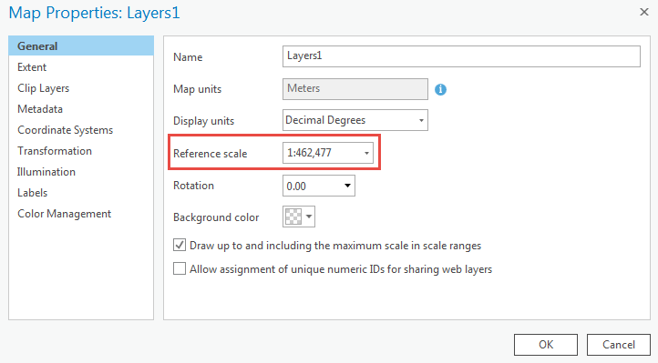 Image showing the reference scale of the annotation layer