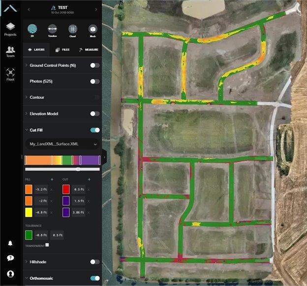 How To Use Cut/Fill measurements in Site Scan Manager for ArcGIS