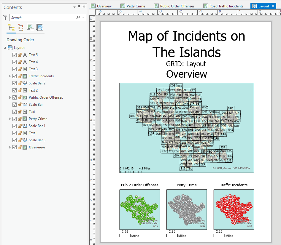 How To Create A Map Series With Multiple Linked Map Frames