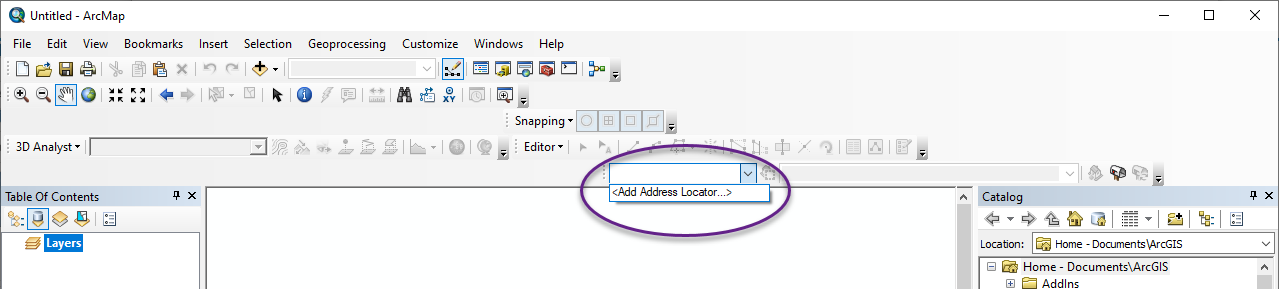 Abbildung der Dropdown-Liste 