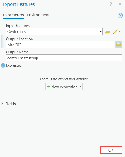 arcgis convert your event layer into a shapefile