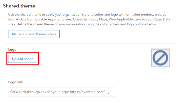 “徽标”部分的图像