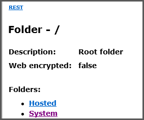 Select System in ArcGIS Server Administrator Directory