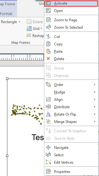 Activation de la fenêtre cartographique dans ArcGIS Pro