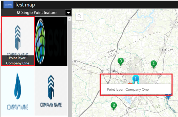 The pop-up displaying information when hovering over an attachment on the info panel.