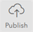 O ícone Publicar pesquisa.