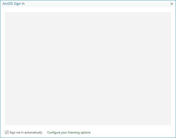 blank sign-in screen
