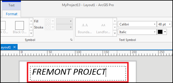 フォントが Tahoma から Calibri に変更された後に、テキストが問題なく斜体になります。