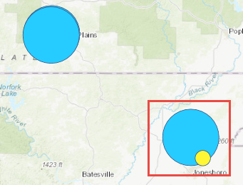 单击图层并将其拖动到顶部以更改绘制顺序