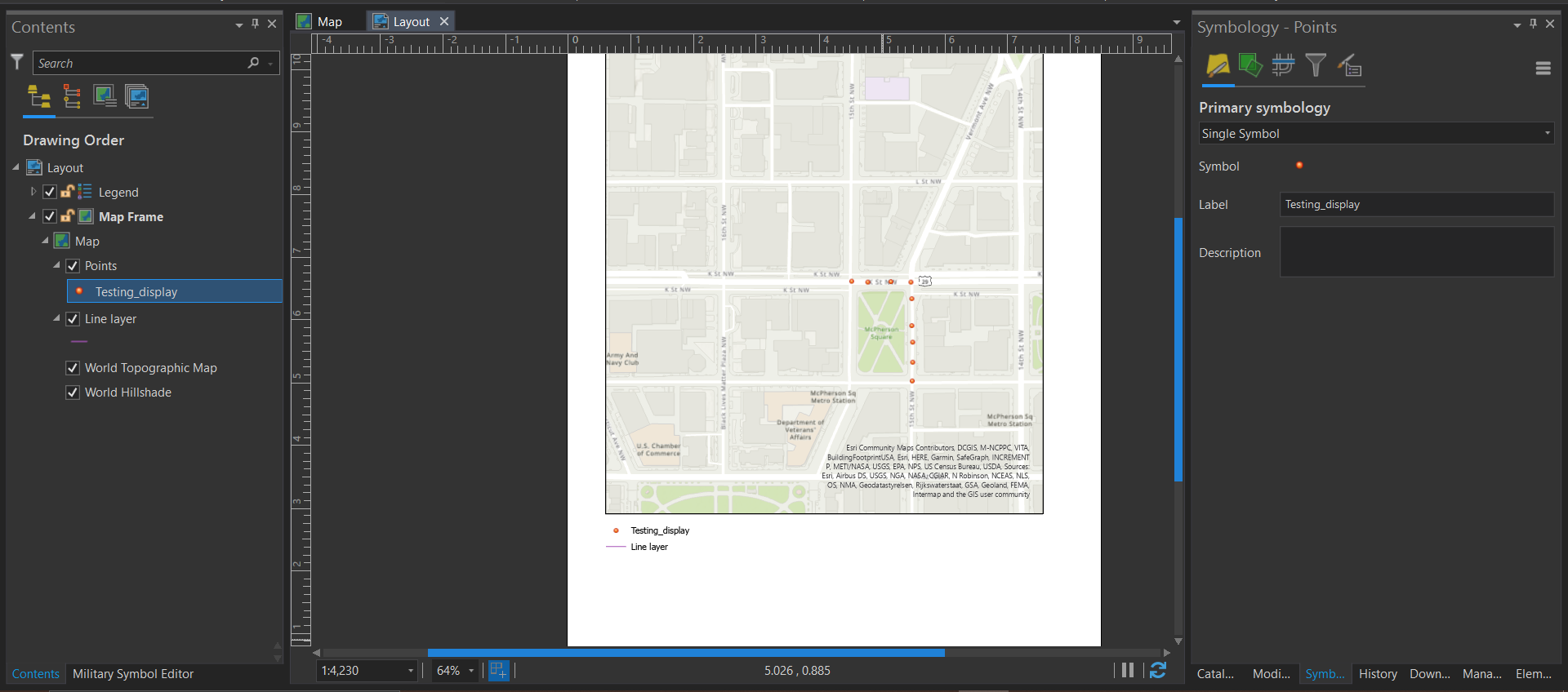 How To: Set a display name in the legend in ArcGIS Pro