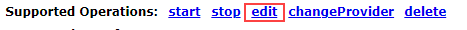 位于“支持的操作”列表中的编辑选项
