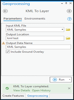 Insira os parâmetros desejados para converter o arquivo