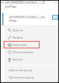 Select show table
